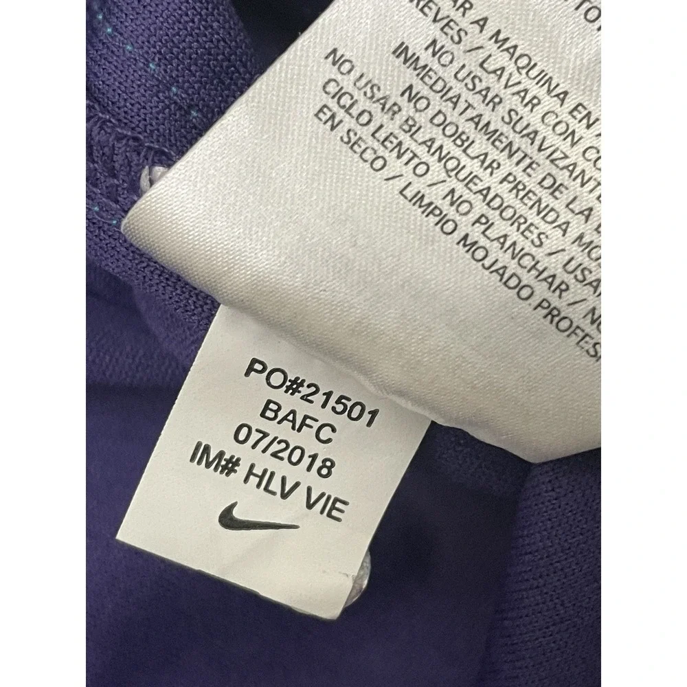 Charlotte Hornets Icon Edition YOUTH Nike NBA Swingman Shorts XL Purple‎
